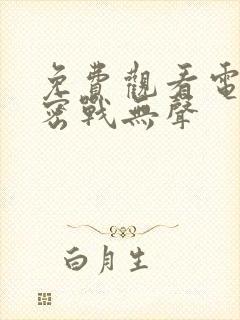 免费观看电视剧密战无声