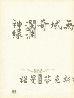 神澜奇域无双珠绿渊封面