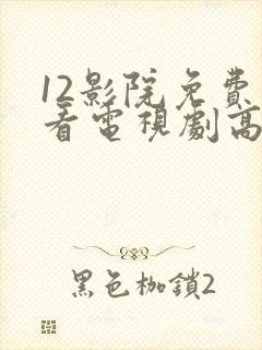 12影院免费观看电视剧高清