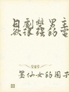 日剧双男主占有欲很强的电视剧