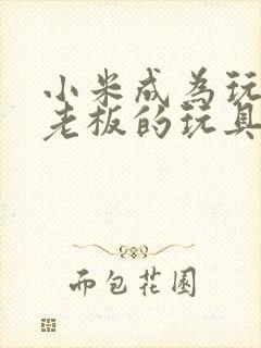 小米成为玩具店老板的玩具封面