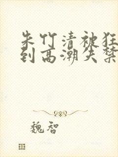 朱竹清被狂c躁到高潮失禁