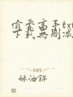 偷香高手txt下载无删减