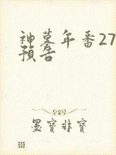 神墓年番27集预告