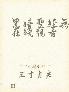 黑暗圣经无删减在线观看