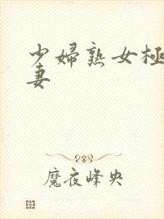 少妇熟女极品人妻