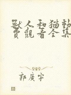 兽人和猫动漫免费观看全集封面