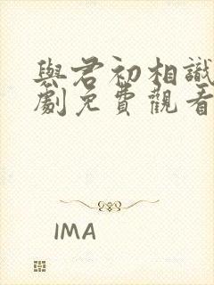 与君初相识电视剧免费观看完整版