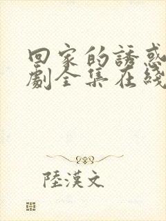 回家的诱惑电视剧全集在线免费观看