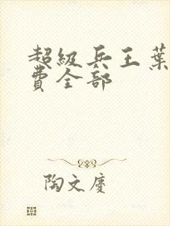 超级兵王叶谦免费全部封面