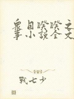 众目睽睽之下的事小说全文免费阅读