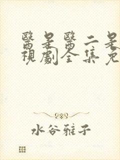 医是医二是二电视剧全集免费观看封面