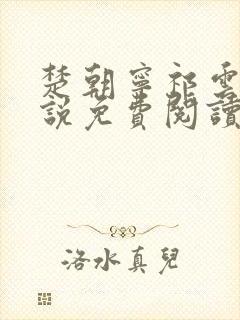 楚朝宁祁云瑾小说免费阅读最新章节封面