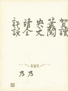 许靖央萧贺夜小说全文阅读最新章节