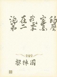 泡在我家的辣妹第二季怎么没了