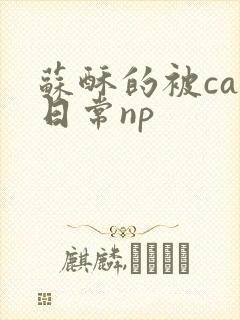 苏酥的被cao日常np