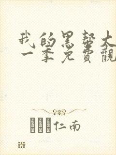 我的黑帮大佬第一季免费观看高清在线观看