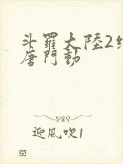 斗罗大陆2绝世唐门动