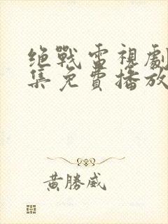 绝战电视剧40集免费播放封面