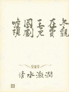 嘘国王在冬眠电视剧免费观看全集在线播放