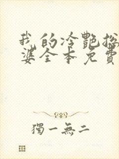 我的冷艳总裁老婆全本免费阅读