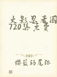 火影忍者国语版720集免费封面