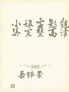 小姐电影观看全集完整高清免费封面