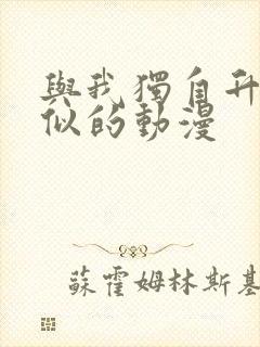 与我独自升级类似的动漫封面