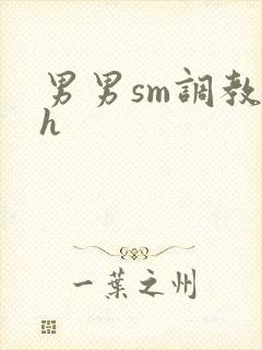 男男sm调教文h