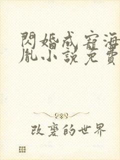 闪婚成宠海彤战胤小说免费阅读