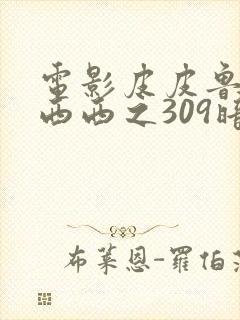 电影皮皮鲁和鲁西西之309暗室