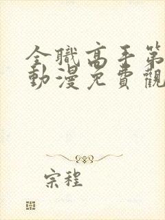 全职高手第二季动漫免费观看全集封面