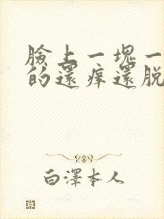 脸上一块一块红的还痒还脱皮怎么办