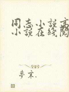 同志小说高家明小说在线阅读