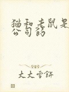 猫和老鼠是哪个公司的封面