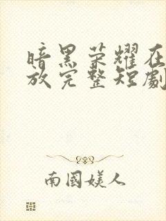 暗黑荣耀在线播放完整短剧