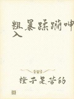 粗暴蹂躏呻吟进入封面