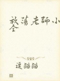 放荡老师小说大全