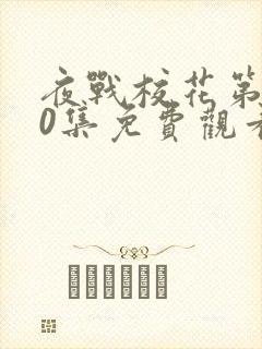 夜战校花第100集免费观看动漫视频