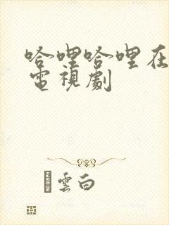 哈哩哈哩在线播电视剧封面