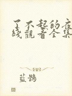 了不起的夜晚在线观看全集免费高清