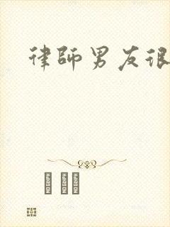 律师男友很难撩