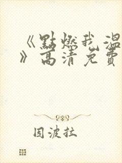 《点燃我温暖你》高清免费观看完整