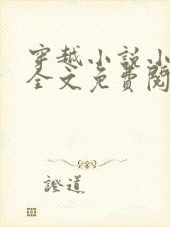 穿越小说小阁老全文免费阅读