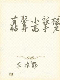 有声小说校花的贴身高手免费收听封面