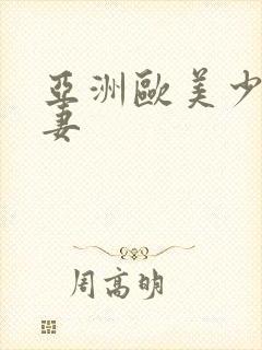 亚洲欧美少妇人妻