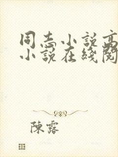 同志小说高家明小说在线阅读