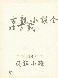 古龙小说全集txt下载