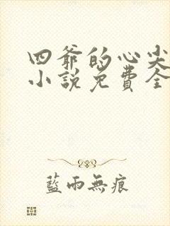 四爷的心尖宠妃小说免费全文阅读封面