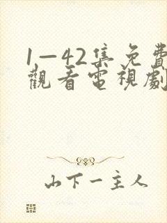 1—42集免费观看电视剧无间